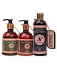 HERBCIENCE Complete Hair Care Combo | Shampoo 300ml + Conditioner 300ml + Hair Oil 200ml
