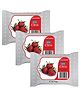 GINNI Cleansing and Makeup Remover Face Wipes with Strawberry Extract - 30 Wipes per Pack (Pack of 3)