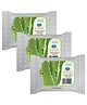 GINNI Cleansing and Makeup Remover Face Wipes with Aloevera Extract - 30 Wipes per Pack (Pack of 3)