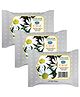 GINNI Cleansing and Makeup Remover Face Wipes with Antiacne Extract - 30 Wipes per Pack (Pack of 3)