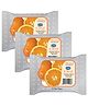 GINNI Cleansing and Makeup Remover Face Wipes with Orange Extract - 30 Wipes per Pack (Pack of 3)