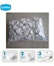 GINNI Magic Tablet Coin Tissue Multi-Purpose Wipes Facial Tissues - Pack of 100