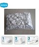 GINNI Magic Tablet Coin Tissue Multi-Purpose Wipes Facial Tissues - Pack of 100