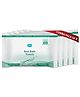 GINNI Hygiene Bed Bath Towel Wet Wipes For Adults, Patients & Refreshing Sponge Bath - 10 Pulls per Pack (Pack of 5)