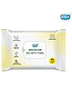 GINNI Healthcare Bed Bath Towel Wet Wipes For Adults, Patients & Refreshing Sponge Bath - 10 Pulls per Pack (Pack of 1)