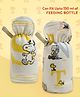 Mi Arcus Peanuts Snoopy Print Bottle Covers,Elasticated Neck , Pack of 2 - White, Fits up to 150 ml