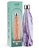 SENS Hydra Curve Stainless Steel Water Bottle Violet Veins - 1000 ml