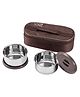 SENS Fresh Mate Slim Lunch Box - Brown
