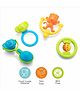 Sunny Buddies Baby Rattle Set of 4 - Color & Design May Vary