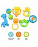 Sunny House Full Baby Rattle Set Pack of 7 (Colour & Design May Vary)