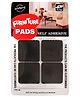 Cozy Vibes Self Adhesive Rubber Pads for Furniture Floor Scratch Protection for Sofa, Chair, Table Balance Pad Noise Insulation Pad Floor Bumper - Pack of 4 - Color May Vary