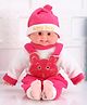 Toy Market Happy Baby Doll Dark Pink - Height 34 cm