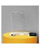 3 Lines Acrylic Board for Desk Best Planner and Organizer
