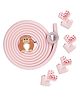Kiddery Baby Proofing Edge Corner Guard Pre Taped Corner Protectors Crafted with Nitrile Foam - Pink