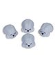Kiddery Baby Proofing Corner Guard Pre Taped Corner Protectors Crafted with Silicon Rabbit - Grey