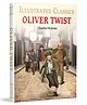 Oliver Twist : Illustrated Abridged Children Classic English Novel with Review Questions (Hardback)