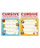 Cursive Handwriting - Everyday Letters and Sentences : Level 2 Practice Workbooks For Children (Set of 2 Books)