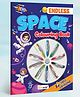 GOWOO Endless Space Colouring Book With Crayons| Cosmic Color Chronicles: Space Adventures