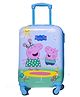 Peppa and George Pig Luggage Bag Kids Travel Luggage Bags For Kids Travel Suitcase Trolley Bag With Wheels  (18 Inches - Multicolor)