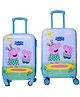 Peppa and George Pig Luggage Bag Kids Travel Luggage Bags For Kids Travel Suitcase Trolley Bag With Wheels  (Pack of 2 - 18 Inches And 20 Inches Bag - Multicolor)