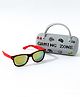 Pine Kids Free Size Sunglasses with Case - Red