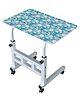 Portronics POR-1829 My Buddy D Wood Multipurpose Movable & Adjustable Table for Computer & Laptop(Sky Blue)