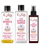 Coco Crush Natural Anti-Lice Treatment: Oil, 50 ml; Shampoo, 50 ml; & Hair Spray, 50 ml; Kills Lice, Eggs & Nits (150 ml)