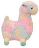 TOYTALES Standing Rainbow Fur Lama Multicolor - Height 38 cm