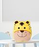 TOYTALES Cute Tiger Backpack for Nursery Children, Soft Velvet Cartoon Animal Plush Preschool Bag | Mini Travel & School Bags Yellow -  13 Inches