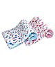Vparents Preemiee New Born Baby Godadi Soft Cotton Baby godi Godari|Baby Bed|Crib Sheet|bedding set Blue and Pink