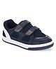 TUSKEY Mesh Designed Double Velcro Closure Shoes - Navy Blue