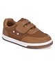 TUSKEY Colour Blocked  Velcro Closure Shoes - Tan