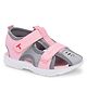 TUSKEY Cut Out Detailed Sandals - Pink