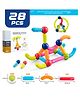 Toysire Magnetic Sticks 28 Pieces Building Blocks for Kids Educational Stem Learning Magnet Stick Toys for Girls Boys