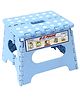 COZY VIBES Super Strong Folding Step Stool for Home and Kitchen Non Slip Folding Step Stool For Kids and Adults with Handle - PACK OF 1 - COLOR MAY VARY