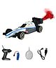 Sanjary Remote Control Speed Formula Car Smoke Spray Scale 1:14  with Light&Flame-Rechargeable toy for kids -Color & Design May Vary