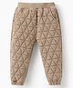 Kookie Kids Full Length Solid Lounge Pant - Khaki