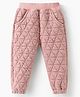Kookie Kids Full Length Solid Lounge Pant - Pink