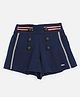 One Friday Lace Embellished Shorts - Navy Blue