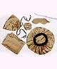 Tipy Tipy Tap 5 Pcs Satin Night Care Gift Box For Girls With Rakhi - Brown