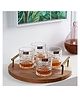 The Artment Impressionist Scotch Savvy Whiskey Glass | Drinking Glasses (Pack of 4)