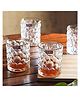 The Artment Gilded Bubble Symphony Whiskey Glasses | Drinking Glasses (Pack of 4)