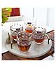 The Artment Luminary Whiskey Glass Set | Drinking Glasses (Pack of 4)