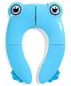 Frog Shaped Foldable Potty Seat - Light Blue