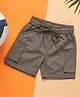 PURPLE UNITED KIDS Twill Solid Shorts - Olive Green