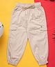 PURPLE UNITED KIDS Solid Trouser -Beige