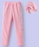 Kookie Kids Full Length Lounge Pant with Lace Detailing  - Pink