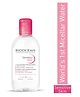 Bioderma Dermatological Micellar Water Sensibio H2O Gently Removes Makeup Prevents Clogged Pores - 250ml