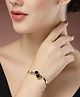 NVR Women Gold-Plated Cuff Bracelet - Gold