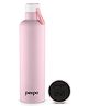 Pexpo Oslo Hot & Cold Stainless Steel Water Bottle |Thermosteel Flask|Vacuum Insulated |ISI Certified |1000ml, Baby Pink| Gift for Girls & Boys|Office | Home | Gym | Adults